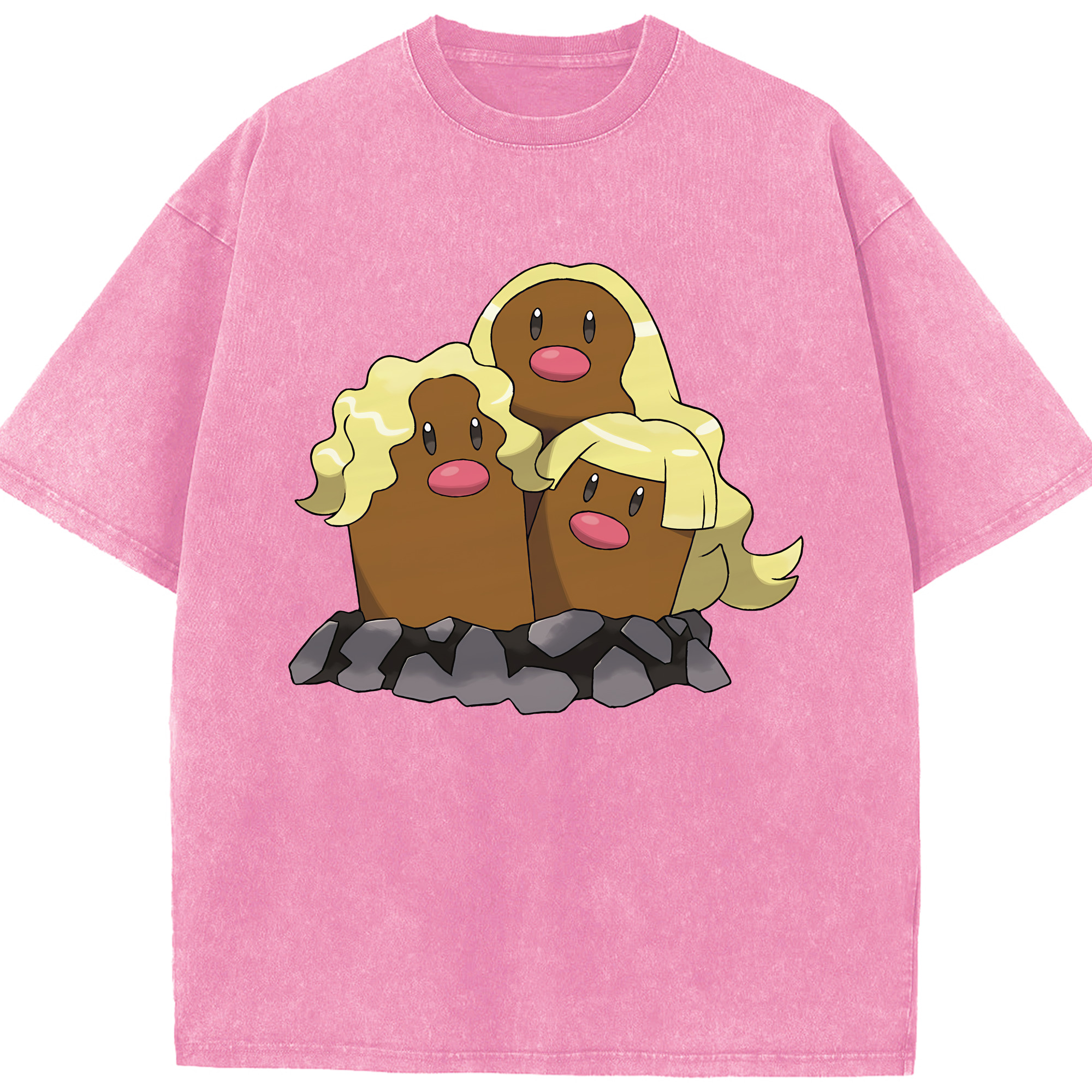（画像用） ポケットモンスター Pokémon 綿100% ヴィンテージ風 半袖Tシャツ（フロントプリント）